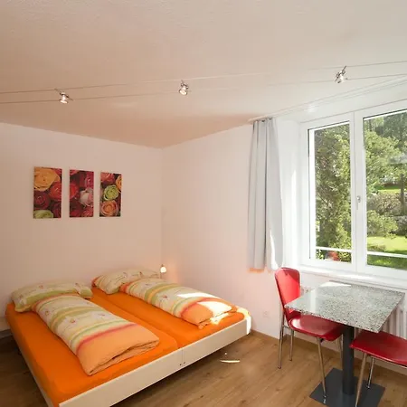 Homestay Chesa Quadrella Zimmer Mit Kuechenzeile Inklusive Bergbahnen Im Sommer-Ausser Studio Pontresina