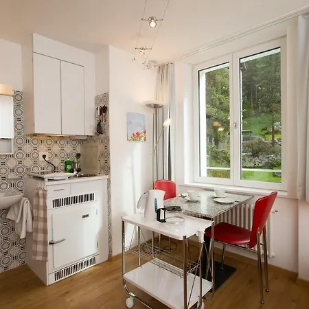 Homestay Chesa Quadrella Zimmer Mit Kuechenzeile Inklusive Bergbahnen Im Sommer-Ausser Studio
