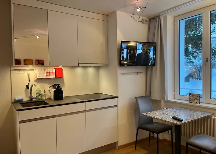 Chesa Quadrella Mit Kuechenzeile Inklusive Bergbahnen Im Sommer-ausser Pansiyon