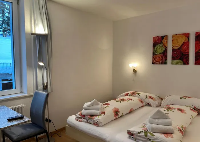 Chesa Quadrella Mit Kuechenzeile Inklusive Bergbahnen Im Sommer-ausser Pansiyon Pontresina