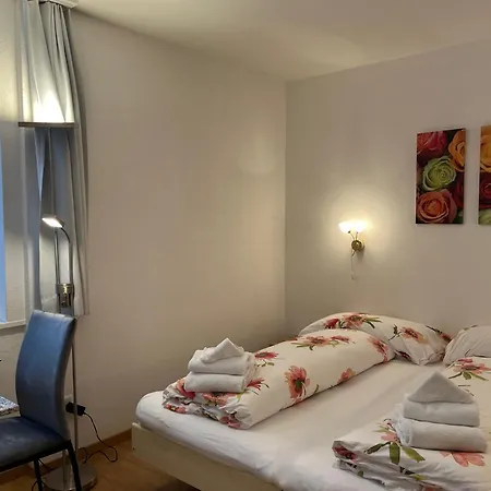 Chesa Quadrella Mit Kochecke Inklusive Bergbahnen Im Sommer-ausser Habitación en casa particular Pontresina